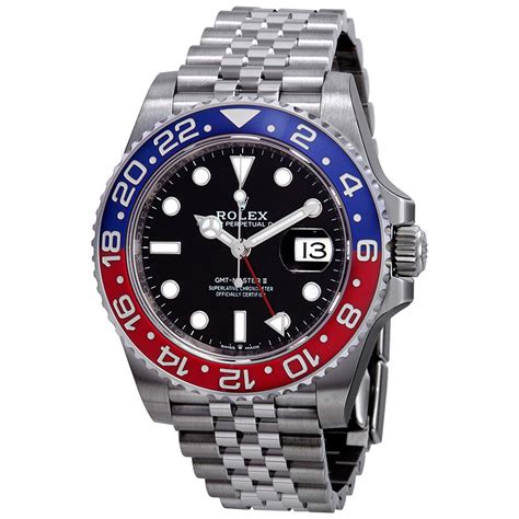 rolex red and blue|rolex black and red bezel.